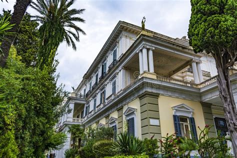 Achilleion palace, Corfu stock image. Image of rich - 126948255