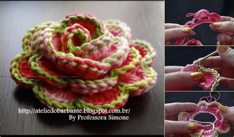 How To Crochet Rose Flower Free Video Tutorial Your Crochet