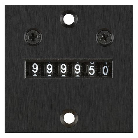 Enm Electromechanical Counters Front Panel Mounting