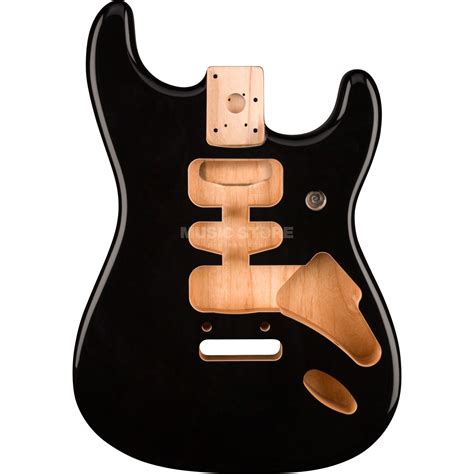 Fender Deluxe Series Stratocaster Alder Body HSH Black MUSIC STORE