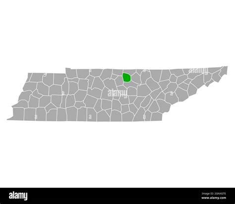 Map of Jackson in Tennessee Stock Photo - Alamy