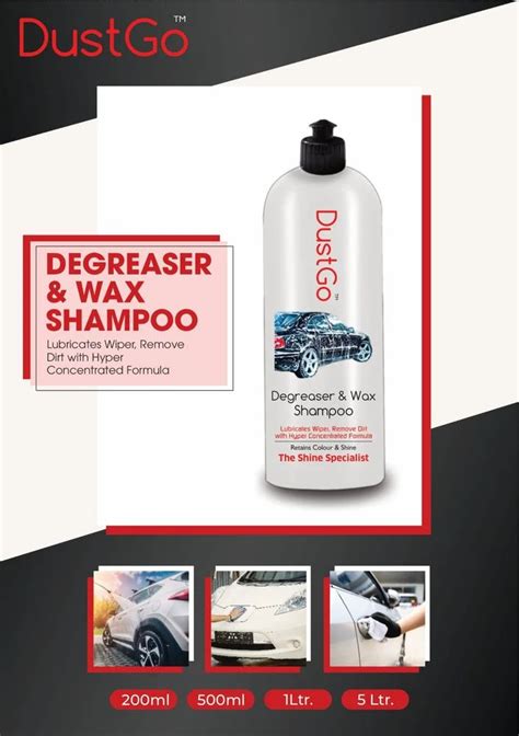 Dustgo Degreaser Wax Car Shampoo At Rs 2550 Litre Car Wash Shampoo