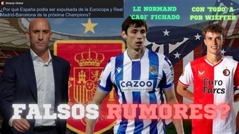 España Sin Euro Sin Mundial Sin Champions Le Normand fichado y