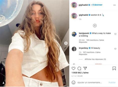 Gigi Hadid Maman Elle Retourne D J Au Mannequinat Closer