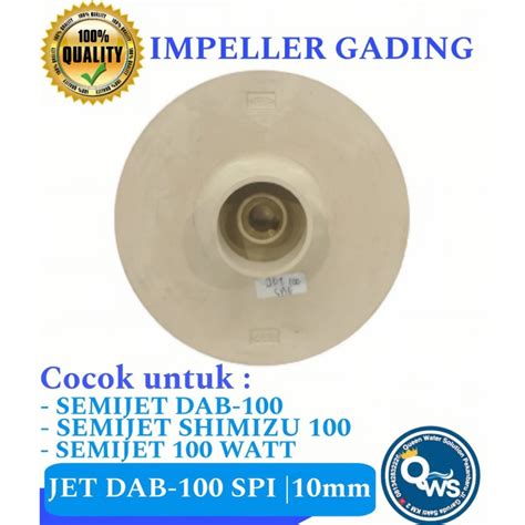 Jual Kipas Impeller Jet Shimizu Dab Jetpump San Ei Gading Impeler