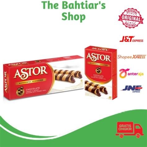 Jual Astor Wafer Stick Double Chocolate G G Shopee Indonesia