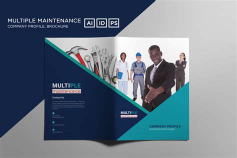 Multiple Maintenance Company Profile Brochure Design By Barun Chandra