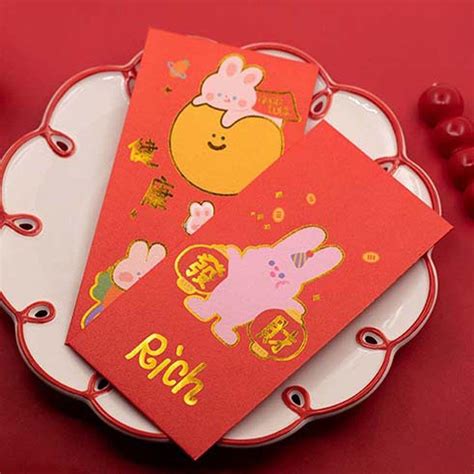 Buy Stationery Supplies Red Poket Red Envelope Paper Envelopes Rabbit