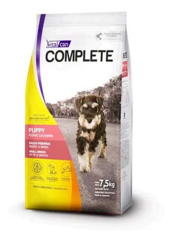 Alimento Vitalcan Complete Puppy Perro Cachorro Pequeño 7 5k PETIT