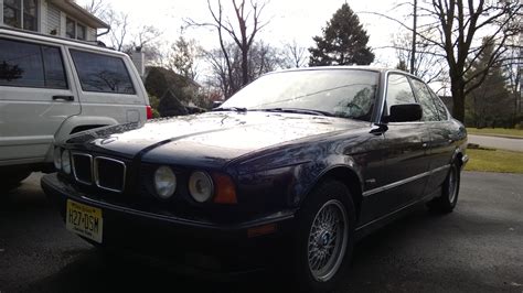 My first BMW. 1995 530i, black on black 5spd : r/BMW