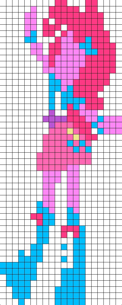 Pinkie Pie Eg Kandi Pattern Pony Bead Patterns Pearler Bead Patterns