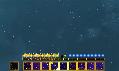 Star Themed Hotbar Minecraft Texture Pack