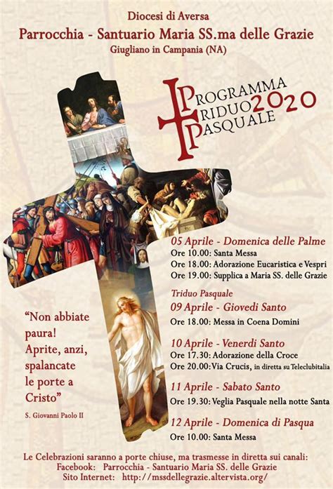 Programma Triduo Pasquale