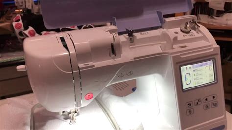 Brother Pe Embroidery Machine First Project Tutorial Youtube