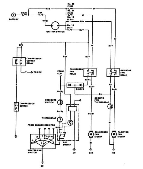 Acura Integra 1988 Wiring Diagrams Hvac Control