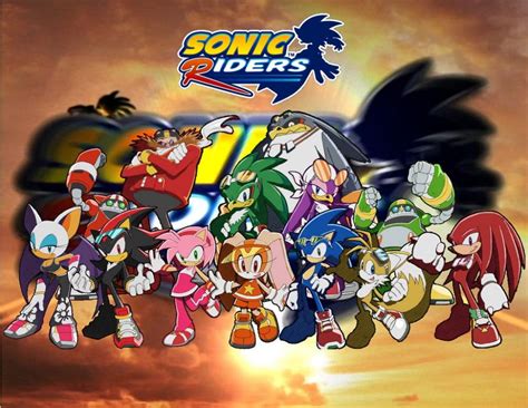 Sonic Riders Wallpaper By Sonicthehedgefox345 On Deviantart