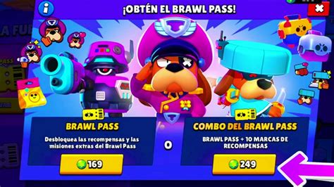 ¡compro El Nuevo Pase De Batalla Skin Darryl Brawl Stars Youtube