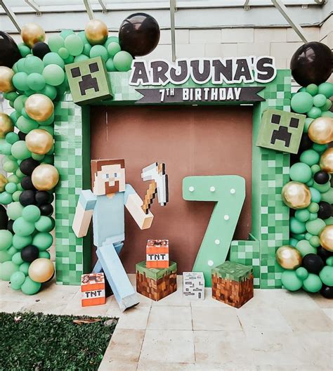 Best Minecraft Birthday Party Ideas Of Birthday Party