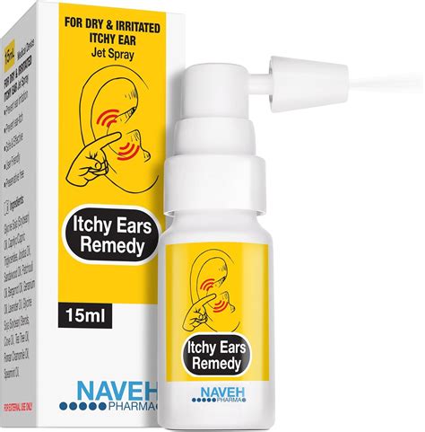 Amazon.com: NAVEH PHARMA® Itchy Ears Remedy Ear Cleaning and Itch