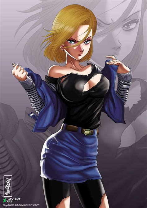 Android 18 Illustration By Raydash30 Anime Dragon Ball Super Dragon