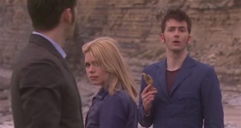 Doctor Who S E Billie Piper And David Tennant As Rose And The