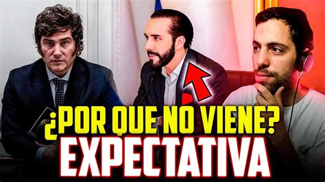 Nayib Bukele NO VIENE a Argentina para la Asunción del Presidente