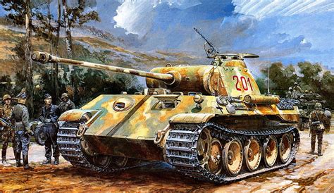 Tanks Military Tank Panther Tank Panzerkampfwagen V Panther Hd