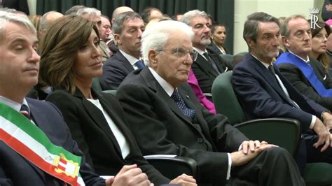 Mattarella Inaugura L Anno Accademico Dell Universit Dell Insubria