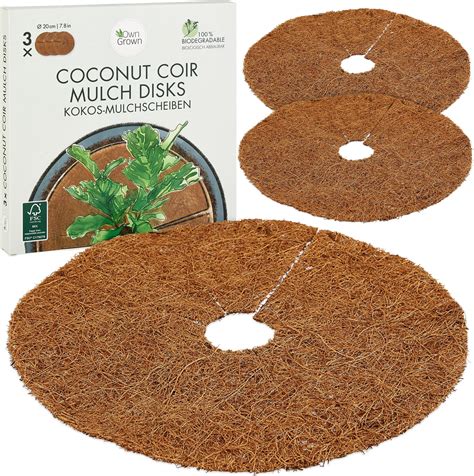 OwnGrown Tapis De Coco Protection Hivernale Des Plantes Disque De