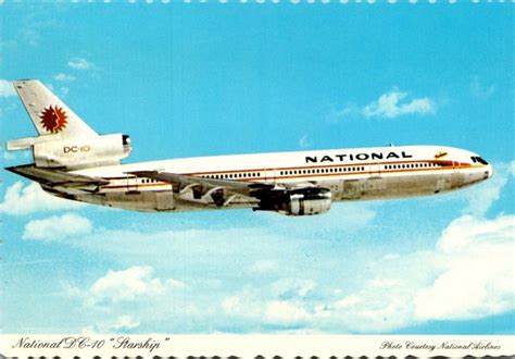 Airplanes National Airlines Mcdonnel Douglas Dc 10 Starship Topics