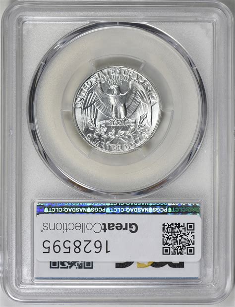 D Washington Quarter Pcgs Ms Item Greatcollections