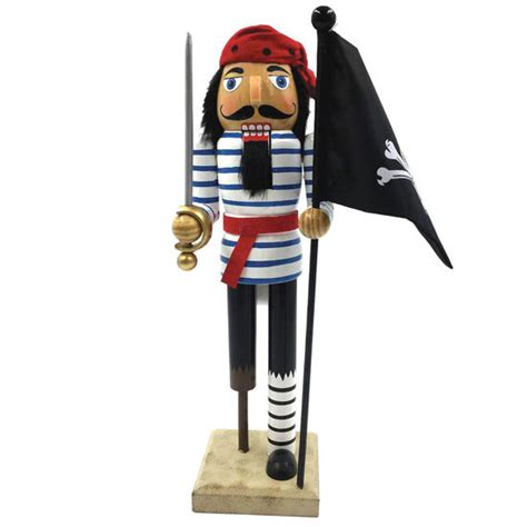 Peg Leg Pirate Nutcracker Holiday Decoration