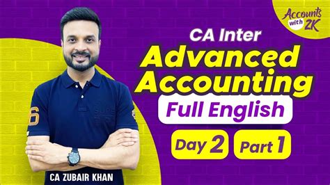 CA Inter Advanced Accounting Buy Back I Day 2 Part 1 I 100 English