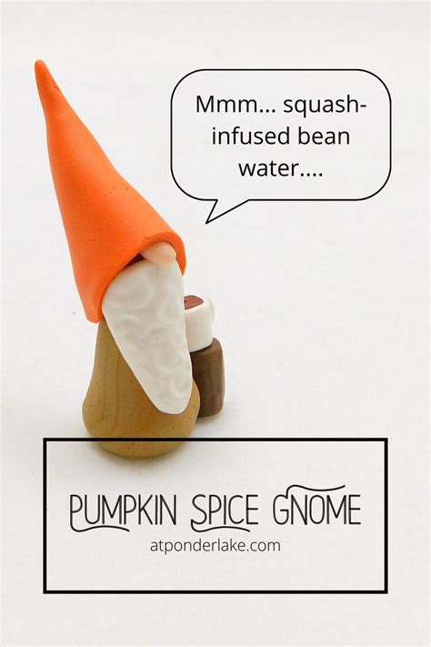 Pumpkin Spice Gnome At Ponder Lake