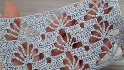 Hermosa puntada fantasía en crochet paso a paso especial para mantas y