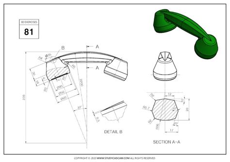 Pin On 3D CAD EXERCISES