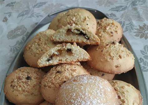 Biscotti Ripieni Di Pera E Cioccolato Dolce Ricetta Facile Cucinare