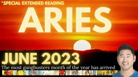 Aries June 2023 Your Time Has Come Prepare To Shine And Celebrate 💥