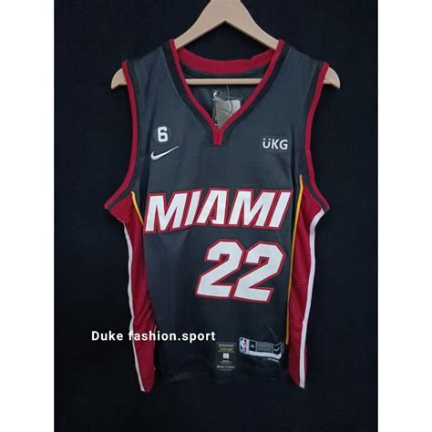 Nba Jersey Miami Heat Jimmy Butler Jersey Basketball Jersey Baju