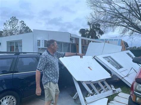 Roof Torn Off By Ian Rhurricane