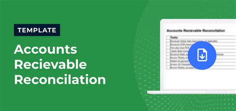 Free Accounts Receivable Reconciliation Checklist Template - Financial ...