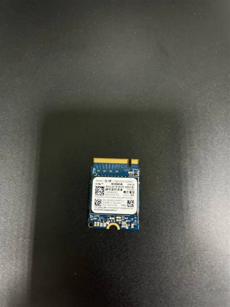 Toshiba Kioxia Gb Pcie Nvme Ssd Kbg Zns G Mm Ra Un