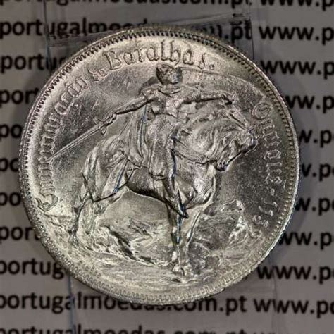 Rp Ag R A Commemorative Portuguese Coin Escudos Silver