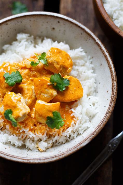 Einfaches Chicken Curry Mit Kokosmilch 30 Minuten