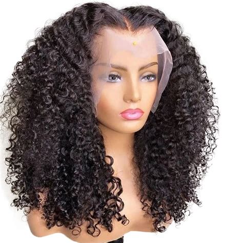 Gorgeous Curly Deep Bleached Knots 13x6 Lace Frontal Wigs Virgin