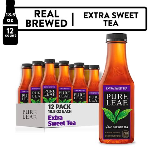 Pure Leaf Real Brewed Extra Sweet Iced Tea Fl Oz Pack Bottles