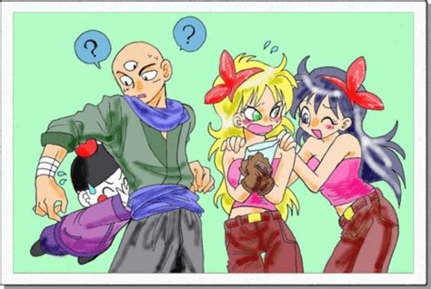 Confession ~ Launch X Tien Dragon Ball Females Fan Art 37828834 Fanpop