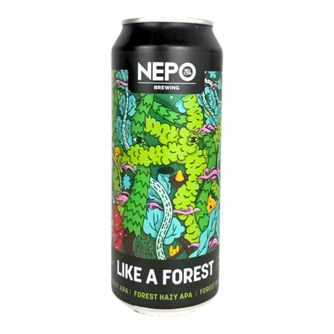 Nepomucen Like a Forest Hazy APA 500ml ZygZak Piwa Rzemieślnicze