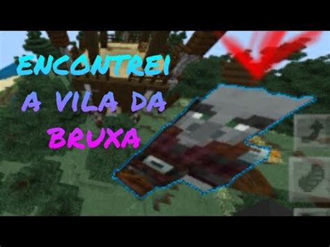 ACHEI O LUGAR SECRETO DAS BRUXAS NO MINECRAFT YouTube