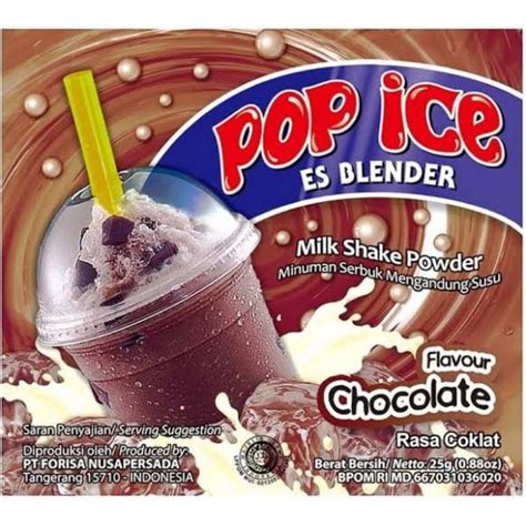 Jual Pop Ice Coklat Gr X Pcs Shopee Indonesia